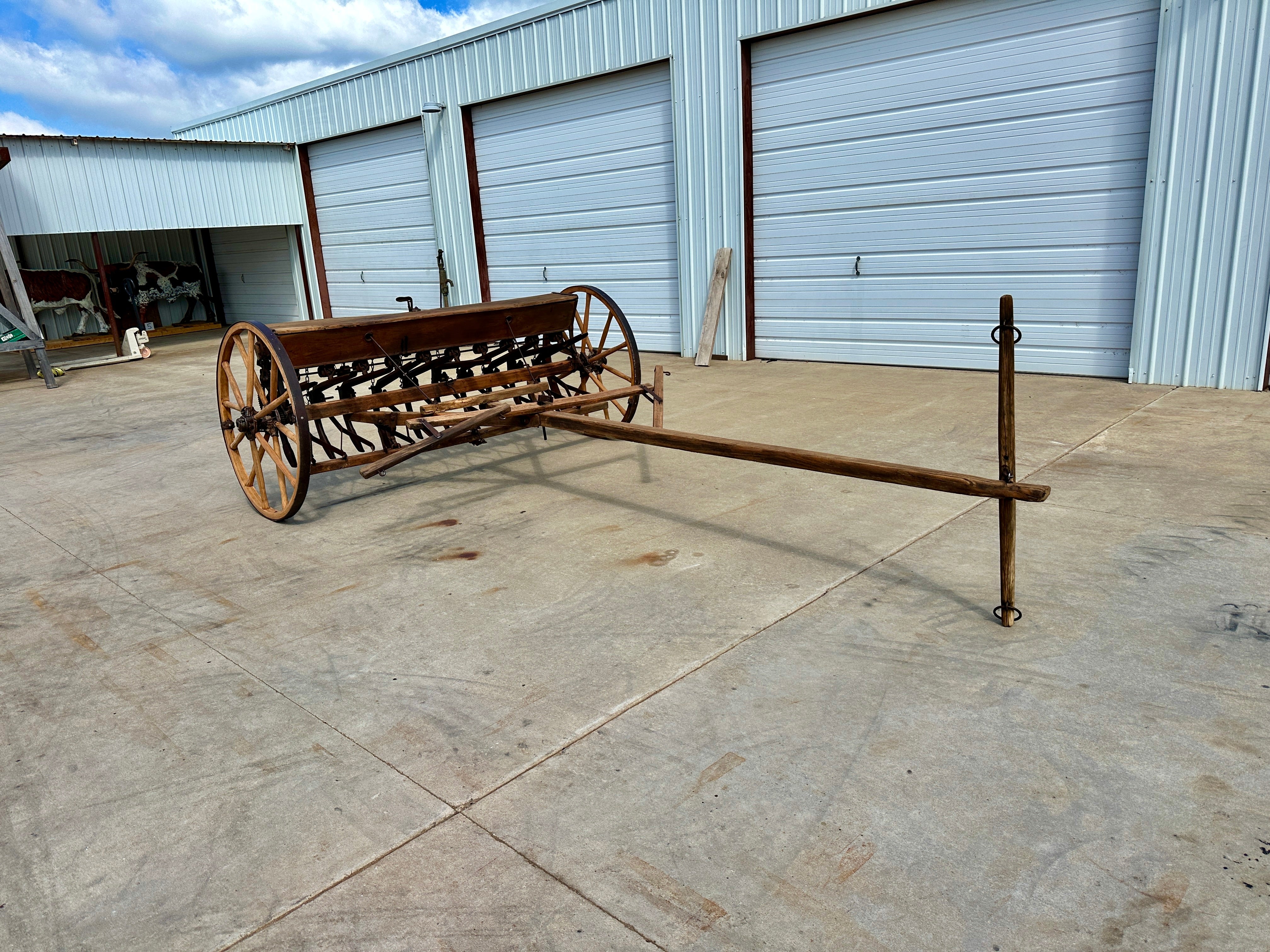 1892 Gundlach Grain Drill