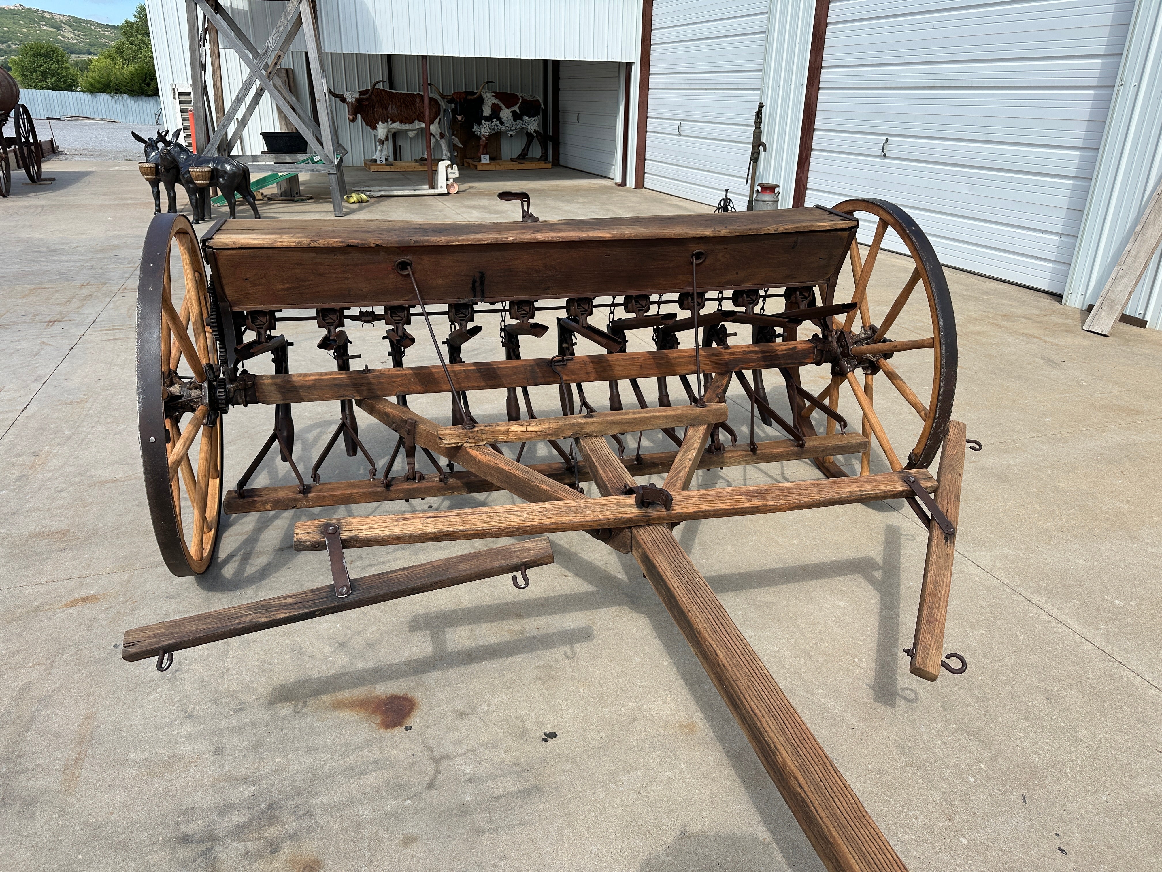 1892 Gundlach Grain Drill