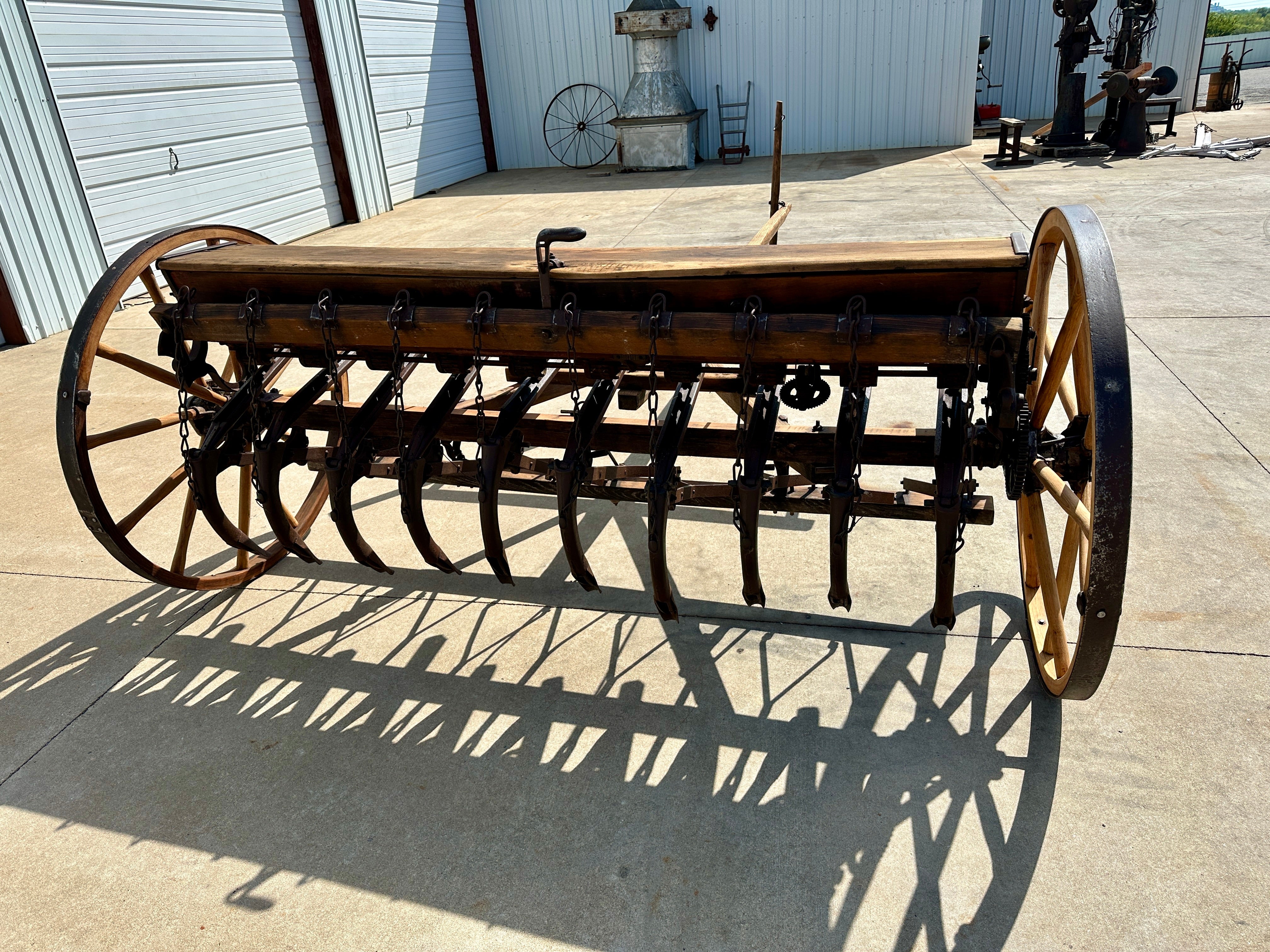 1892 Gundlach Grain Drill