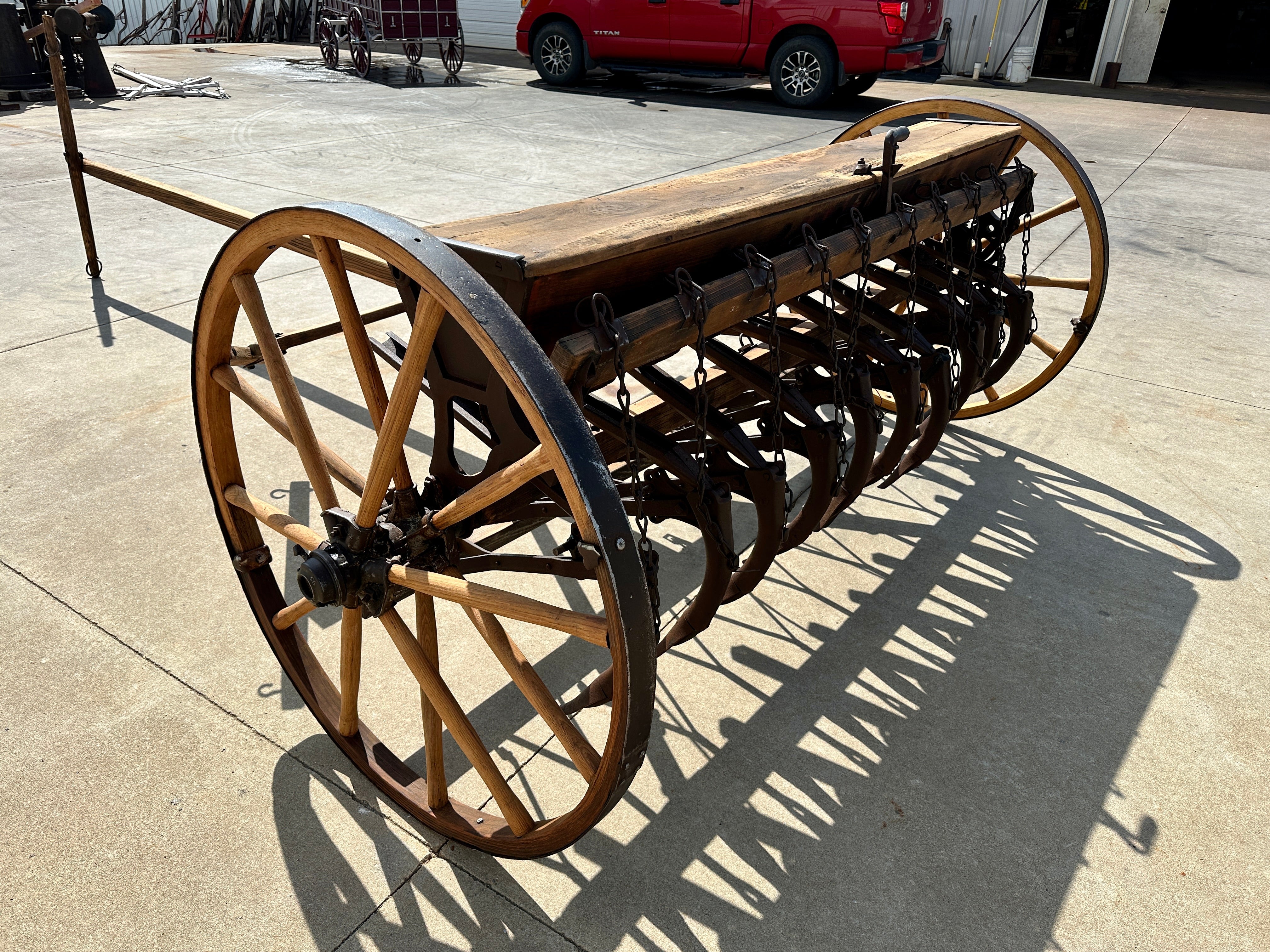 1892 Gundlach Grain Drill