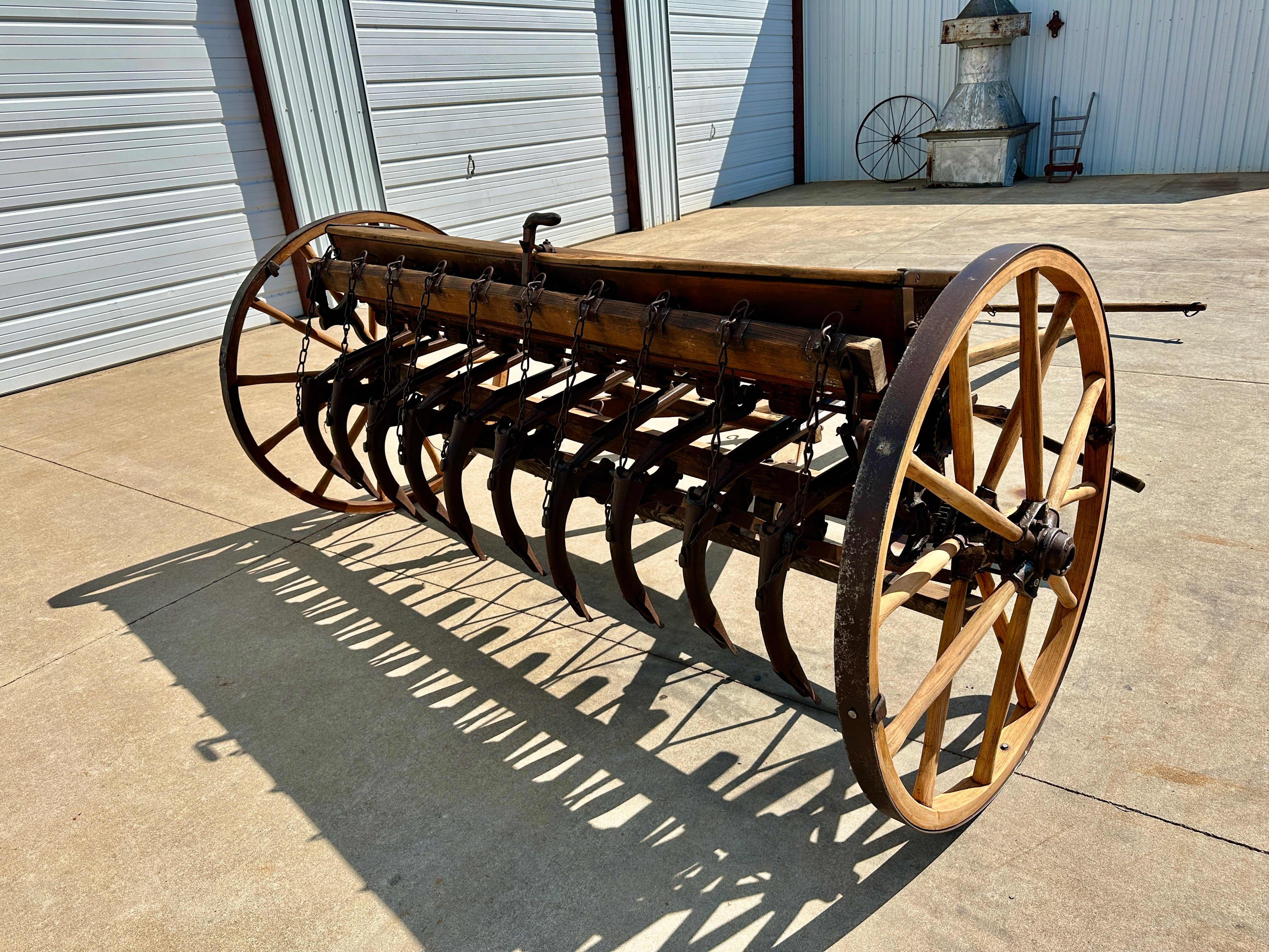 1892 Gundlach Grain Drill