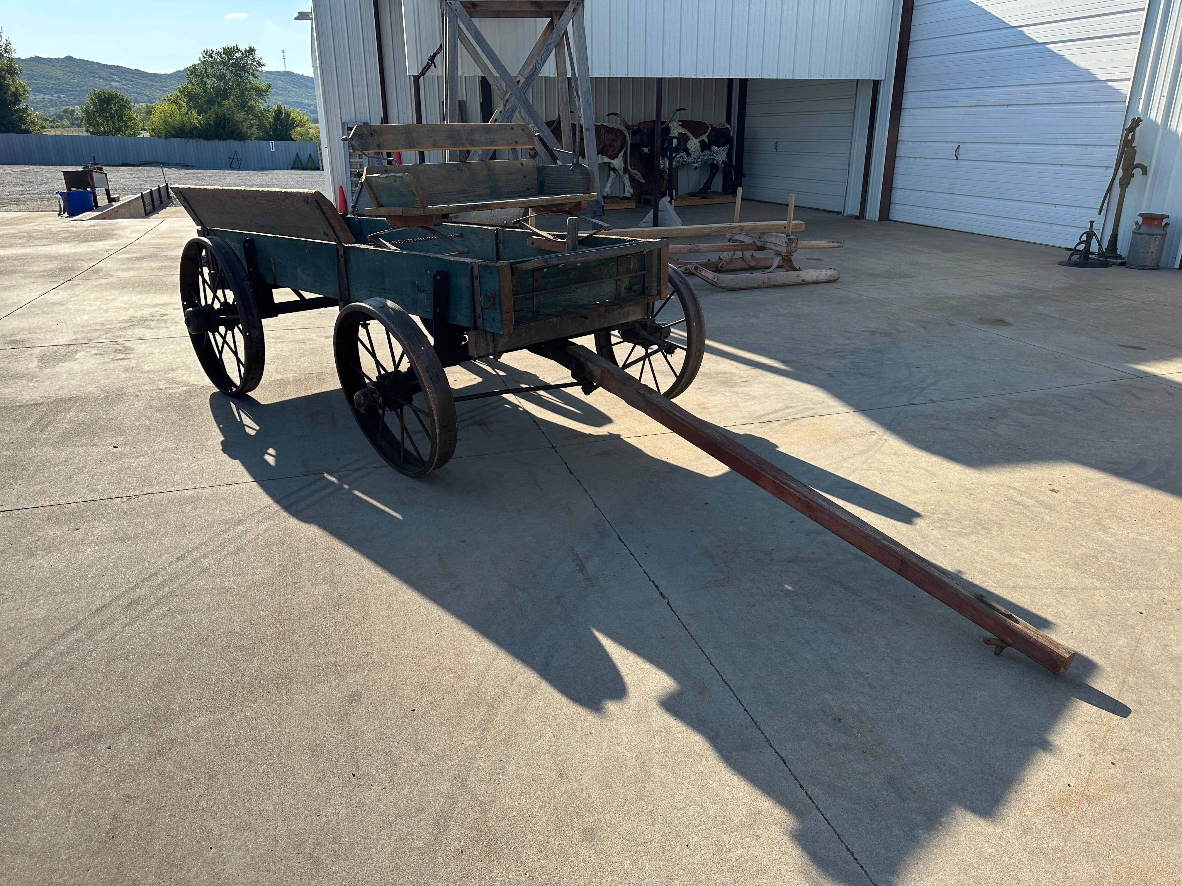 #520 Flare Sided Harvest Display Wagon