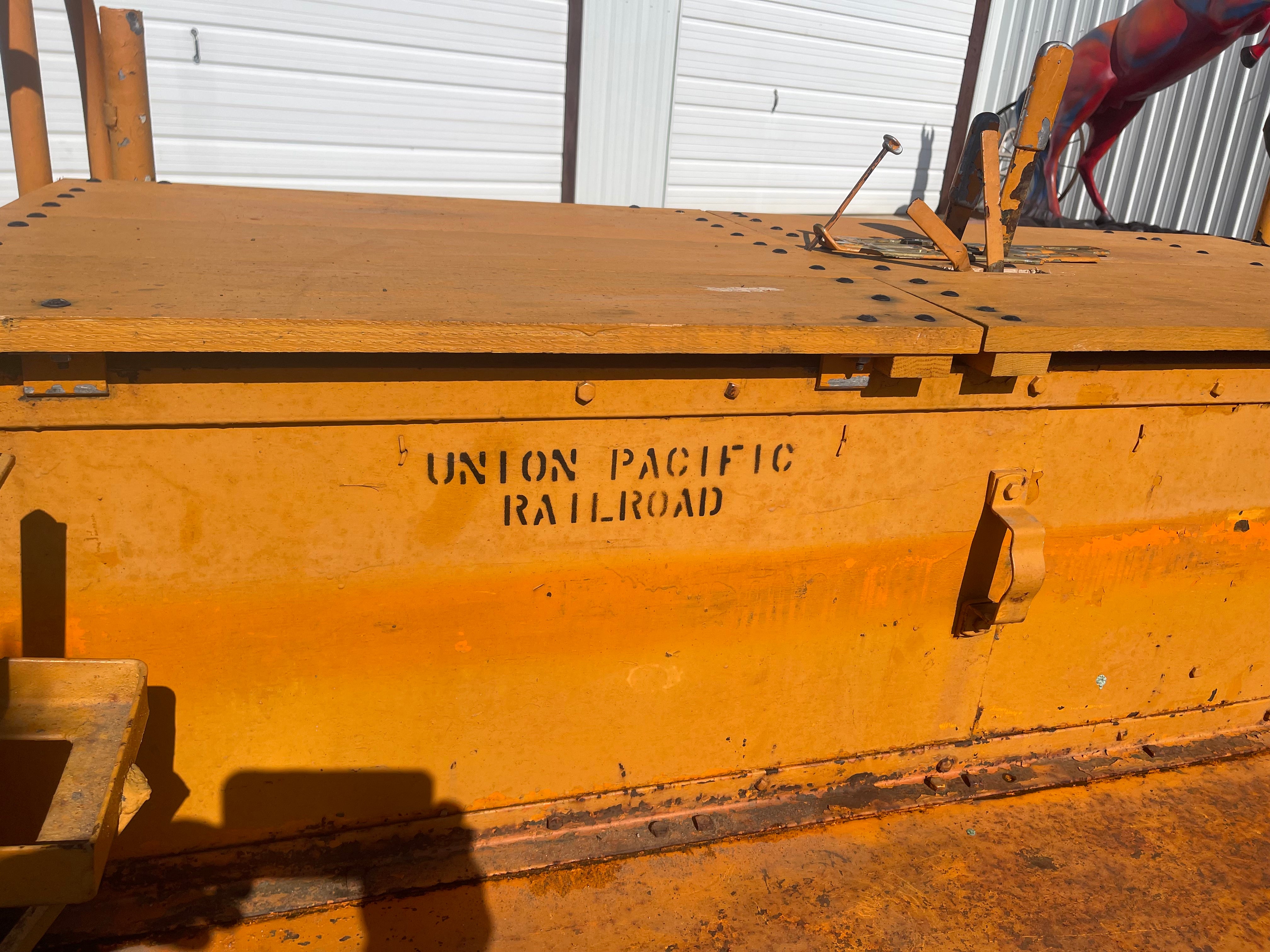 RARE Union Pacific Railroad Maintenance Cart