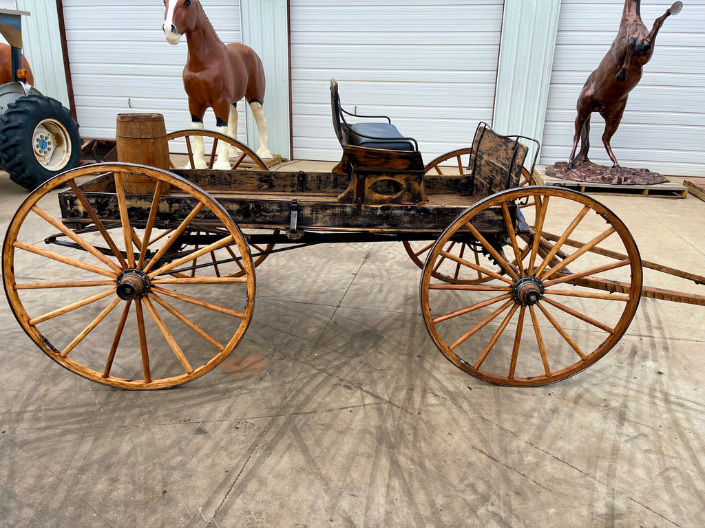 #391 Antique Spring Wagon