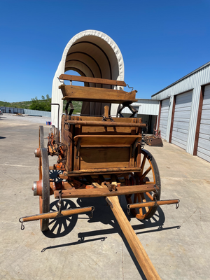 SOLD-Antique Charter Oak Covered Wagon
