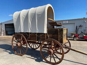 SOLD-#346 Covered Wagon for Display