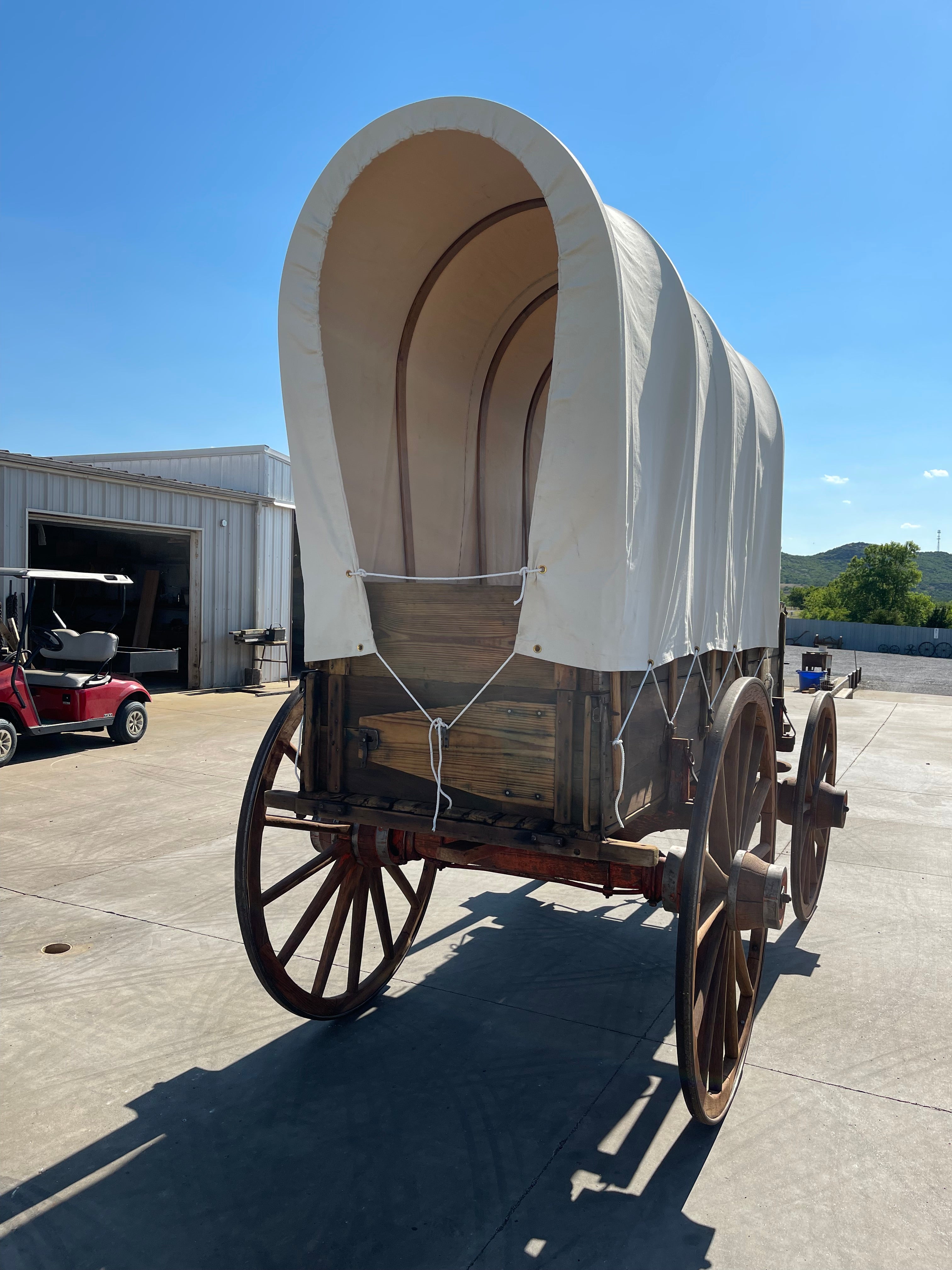 Sold-#346 Covered Wagon for Display