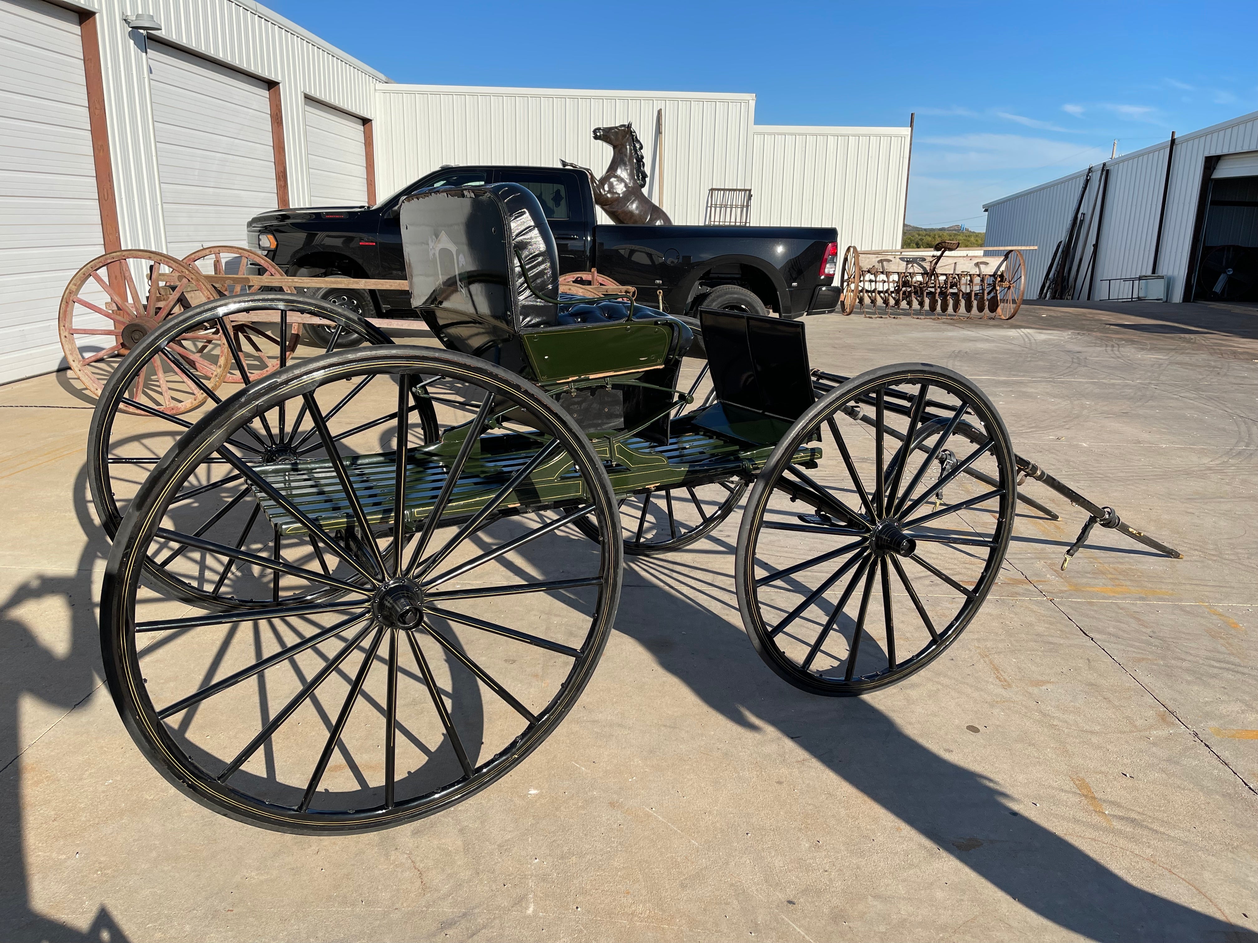 SOLD-Single Seat Buckboard