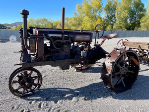 SOLD-Antique Tractor / Grain Drill Combo