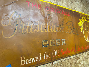Antique Griesedieck Bros. Beer Sign