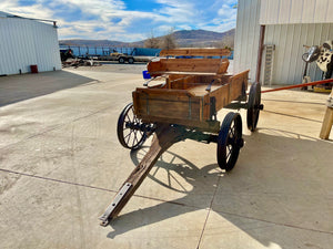 SOLD #356 John Deere Harvest Display Wagon