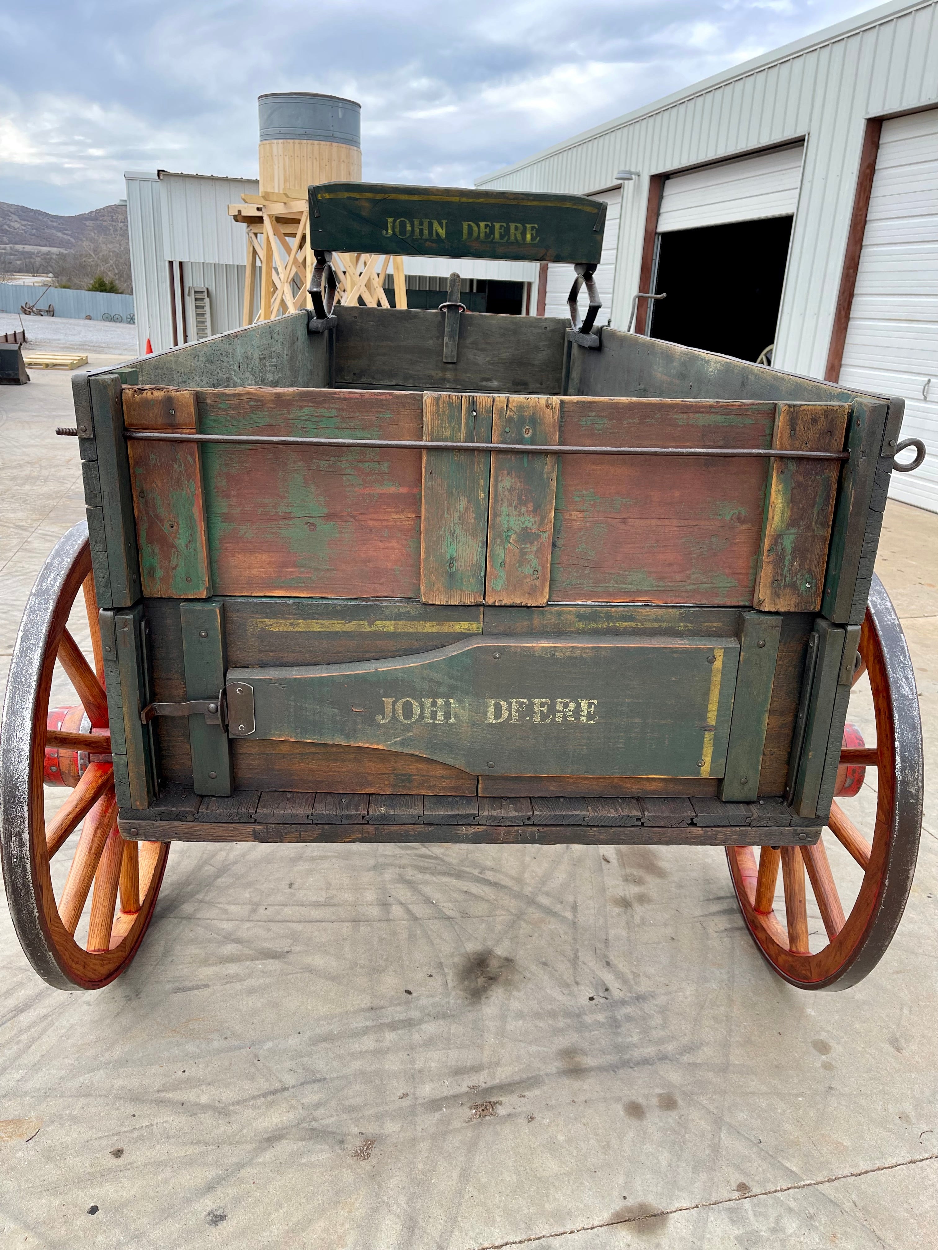 SOLD-John Deere Farm Wagon