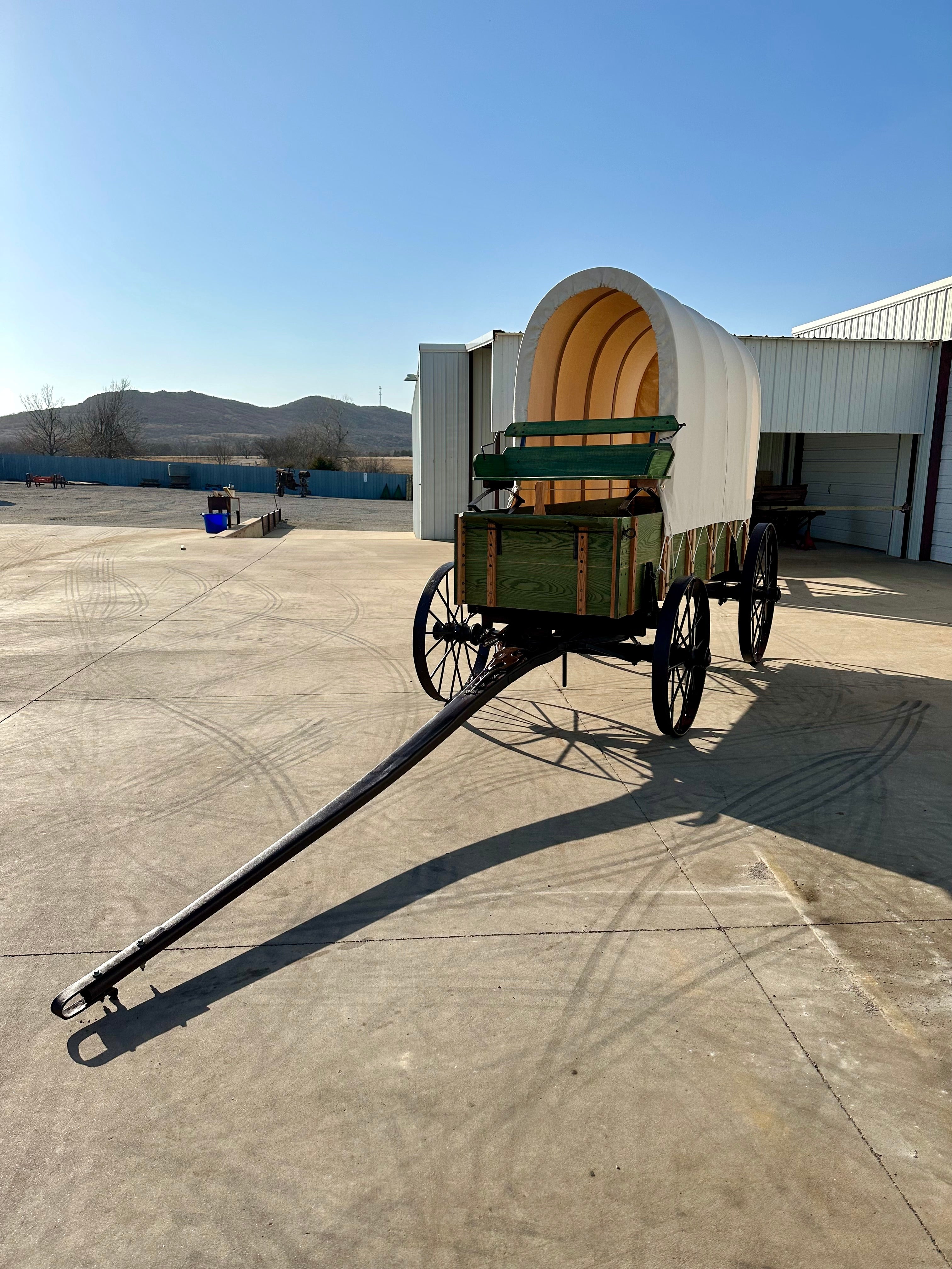 SOLD-#358 Covered Display Wagon