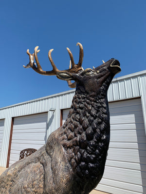 Life Size Elk Statue