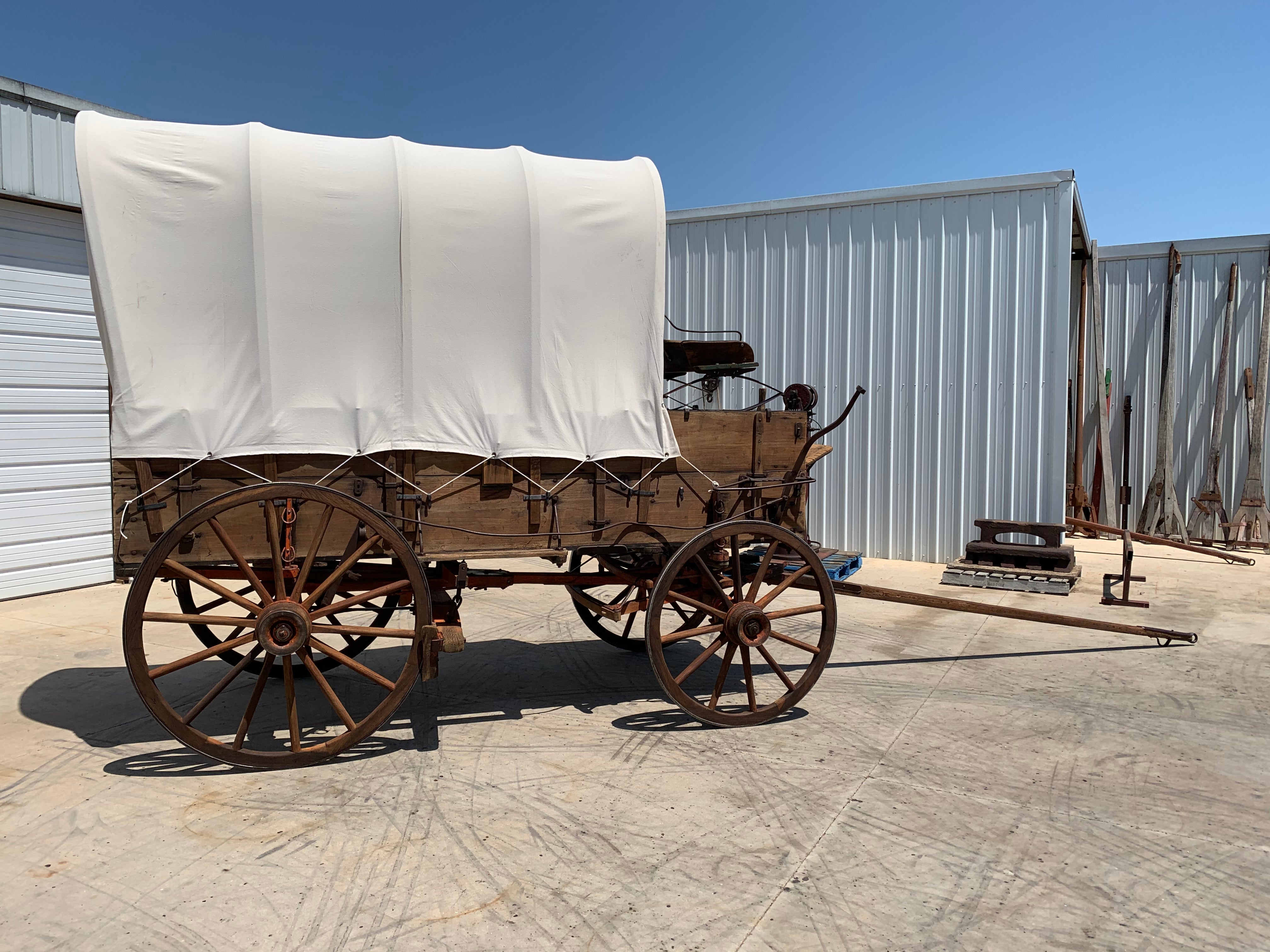 SOLD-Peter Schüttler Covered Wagon