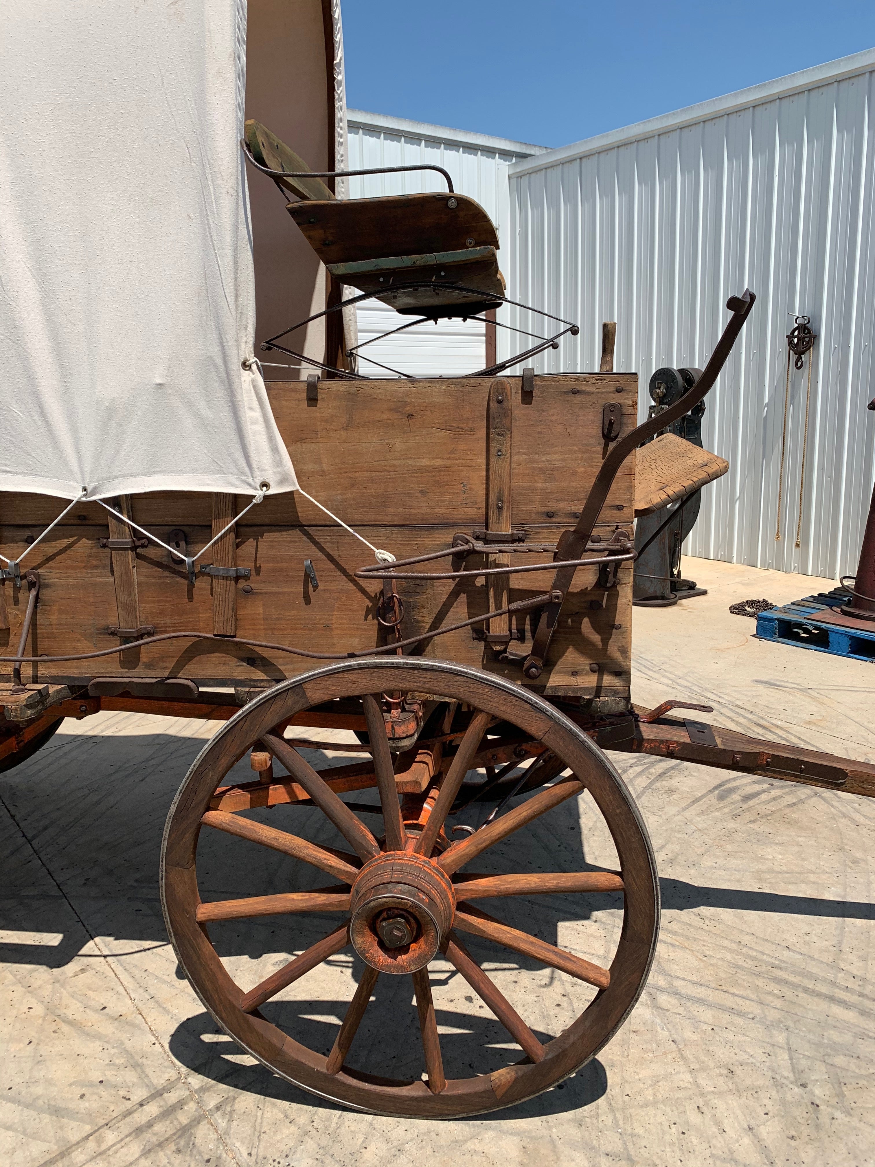 SOLD-Peter Schüttler Covered Wagon