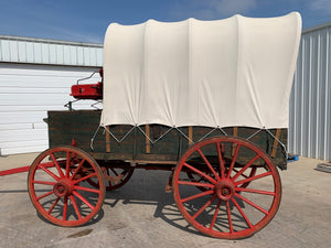 SOLD-#307 Antique Covered Display Wagon