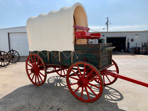 SOLD-#307 Antique Covered Display Wagon
