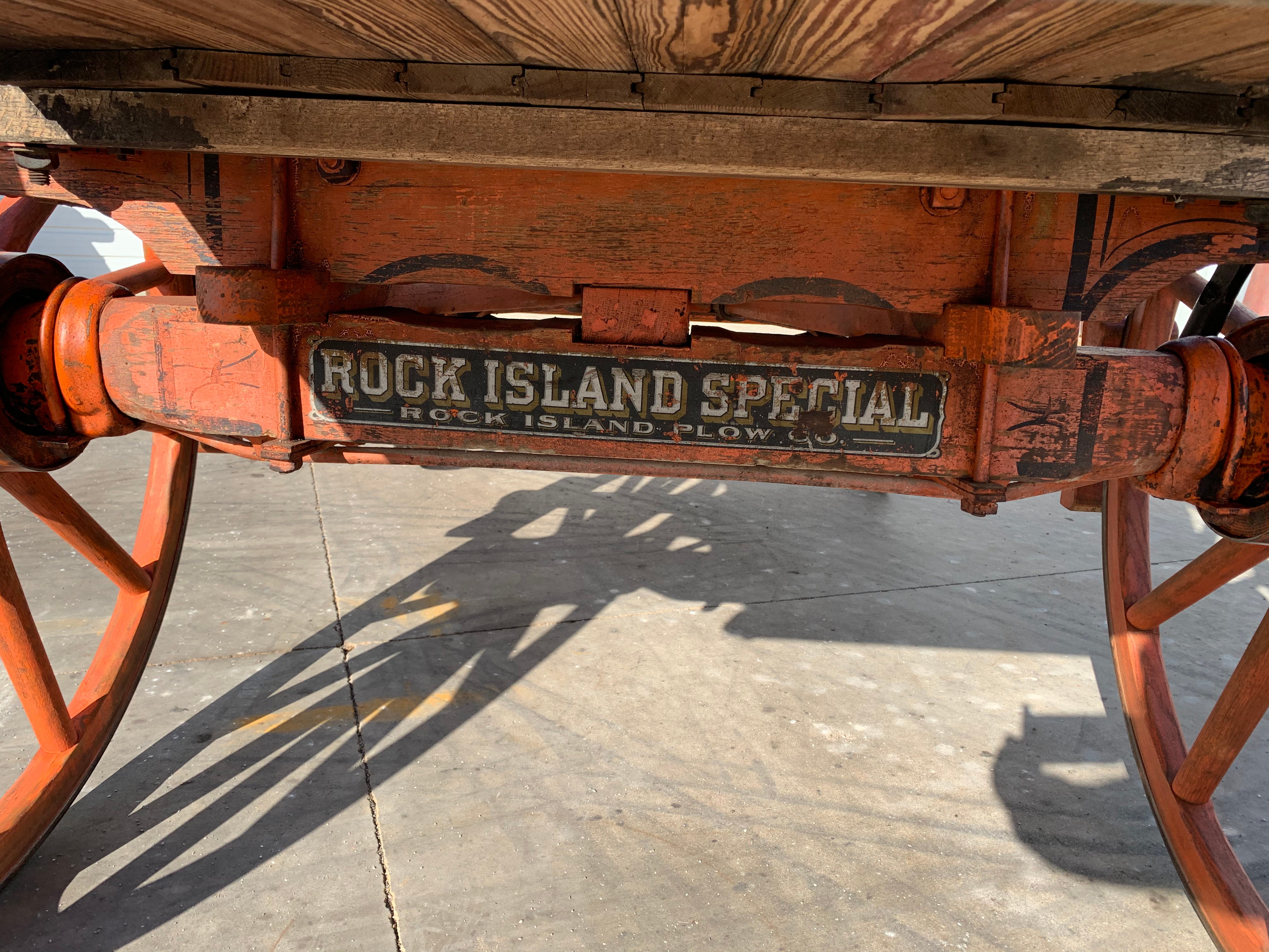 SOLD-"Rock Island" Chuck Wagon