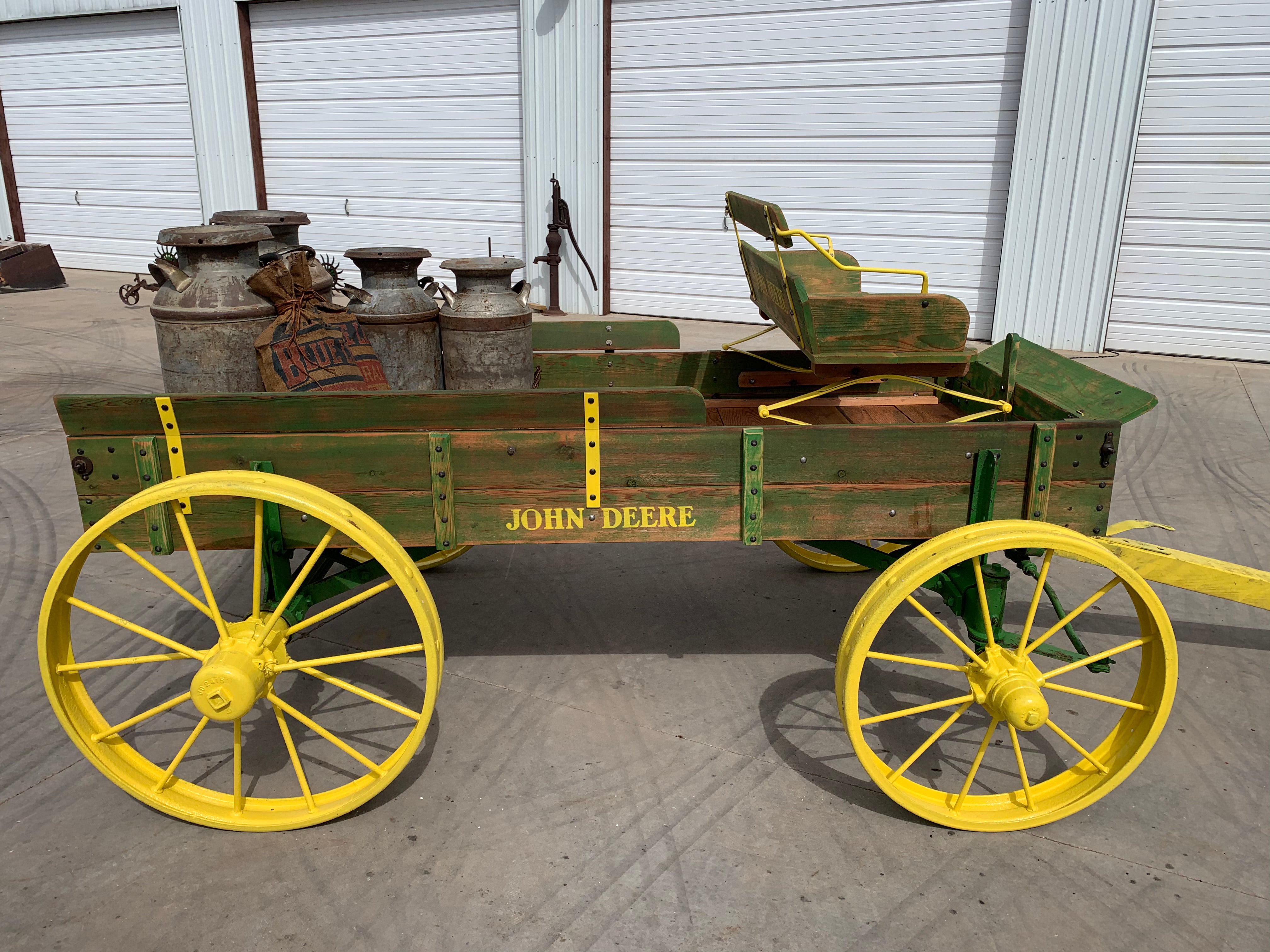 SOLD-#314 John Deere Display Wagon