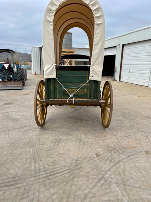 SOLD-Antique Carver Covered Wagon