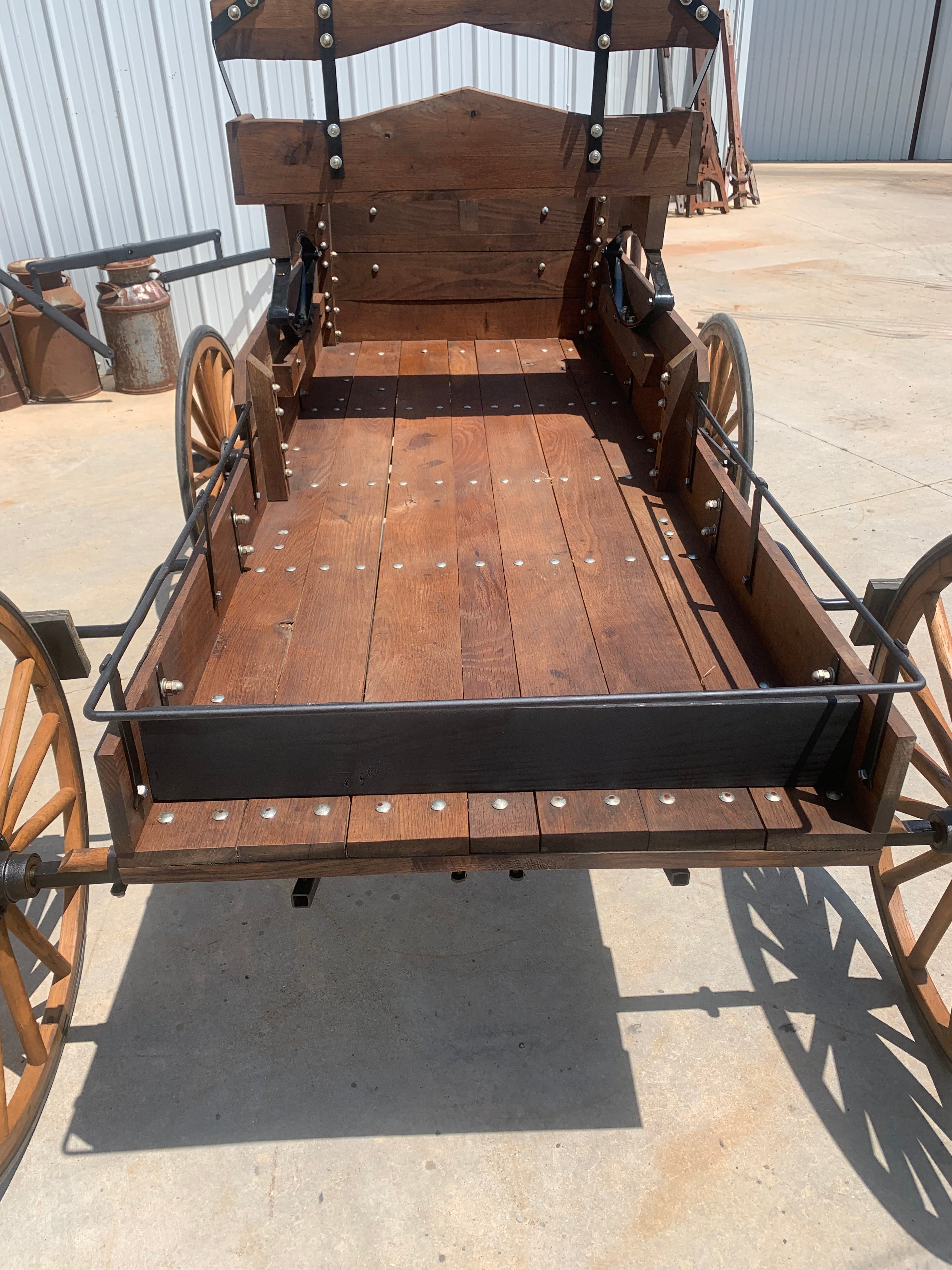 SOLD-3/4 Size Spring Wagon