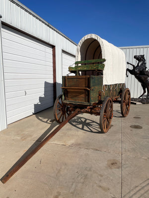 SOLD-#331 Peter Schuttler Covered Display Wagon