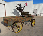 SOLD- Flare sided John Deere Display Wagon